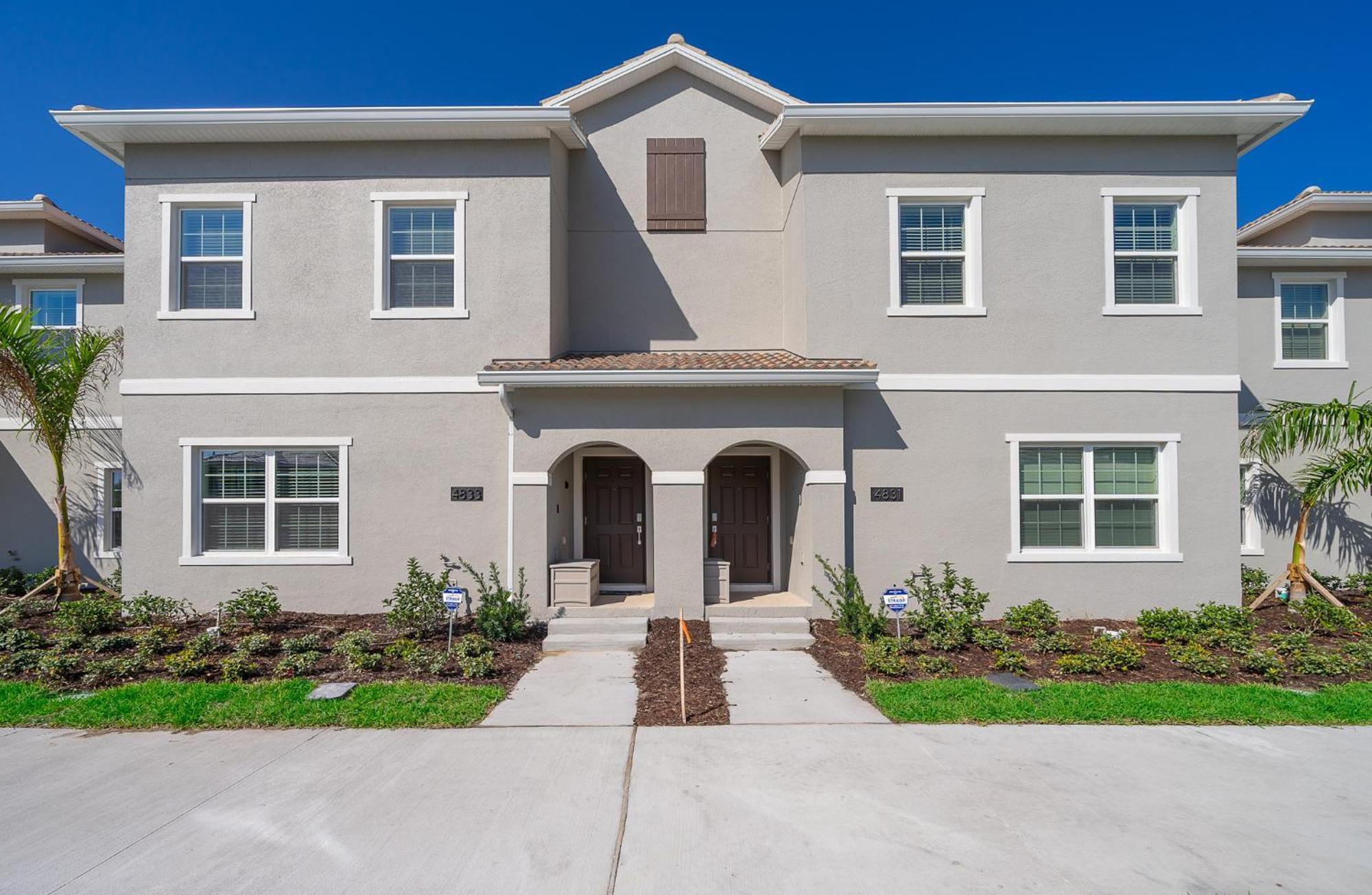 Stunning Townhouses 5 Minutes Away Disney! Киссимми Экстерьер фото